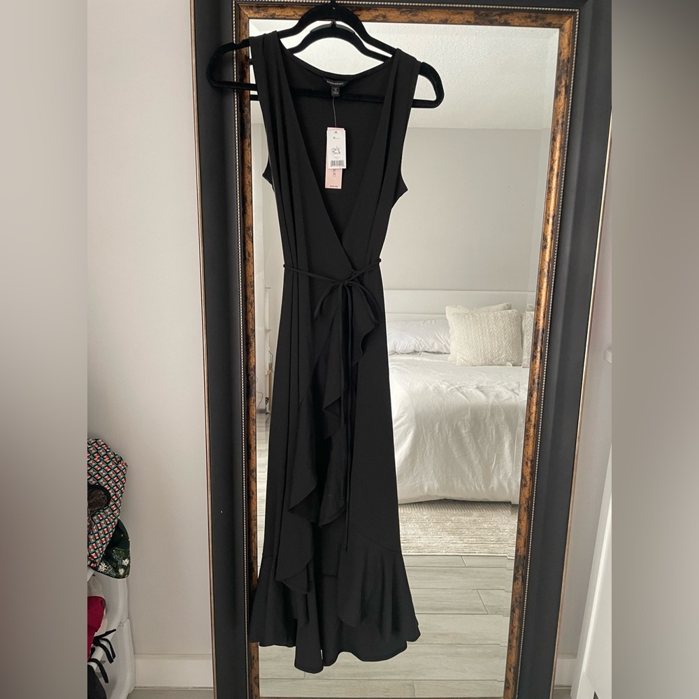 Banana Republic Black High Low Dress - Picture 7 of 8